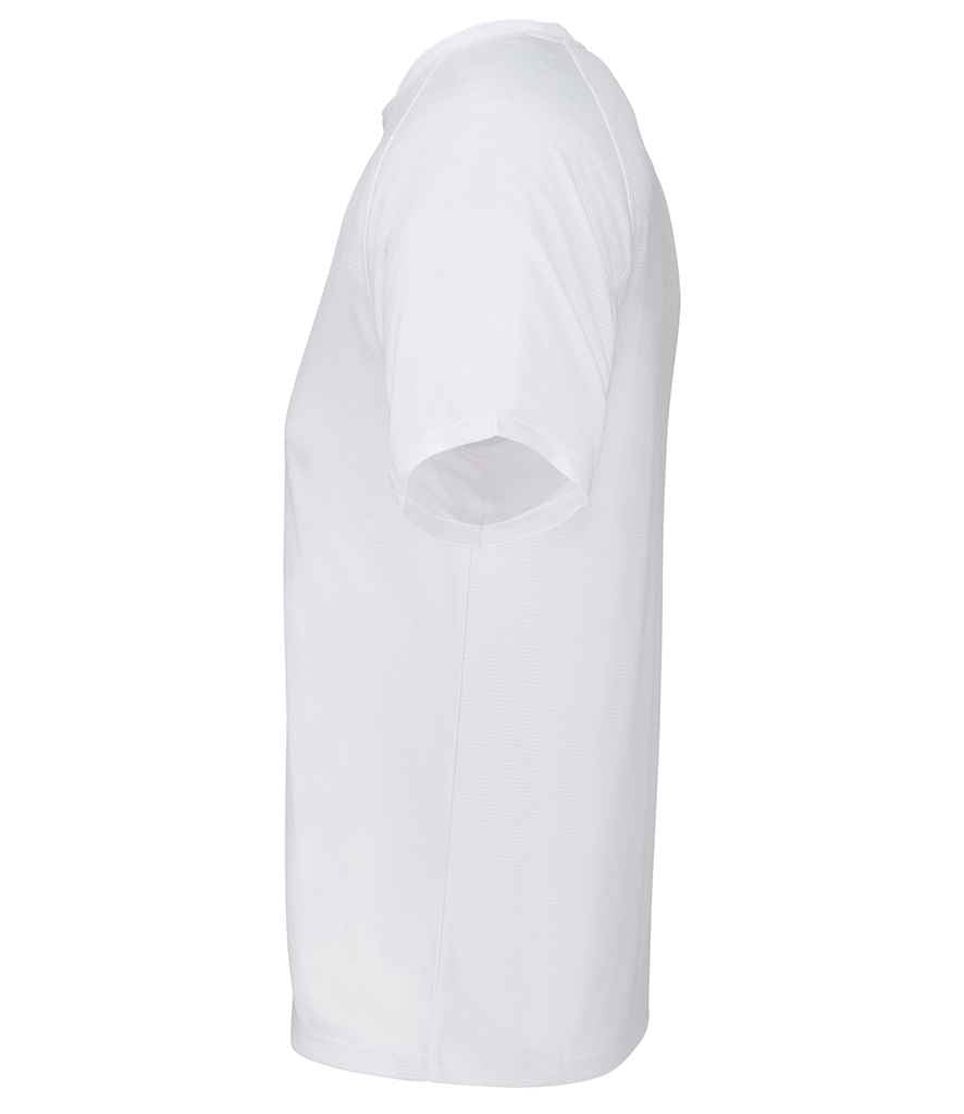 SOL'S Vortex Ripstop Performance T-Shirt in White, side view