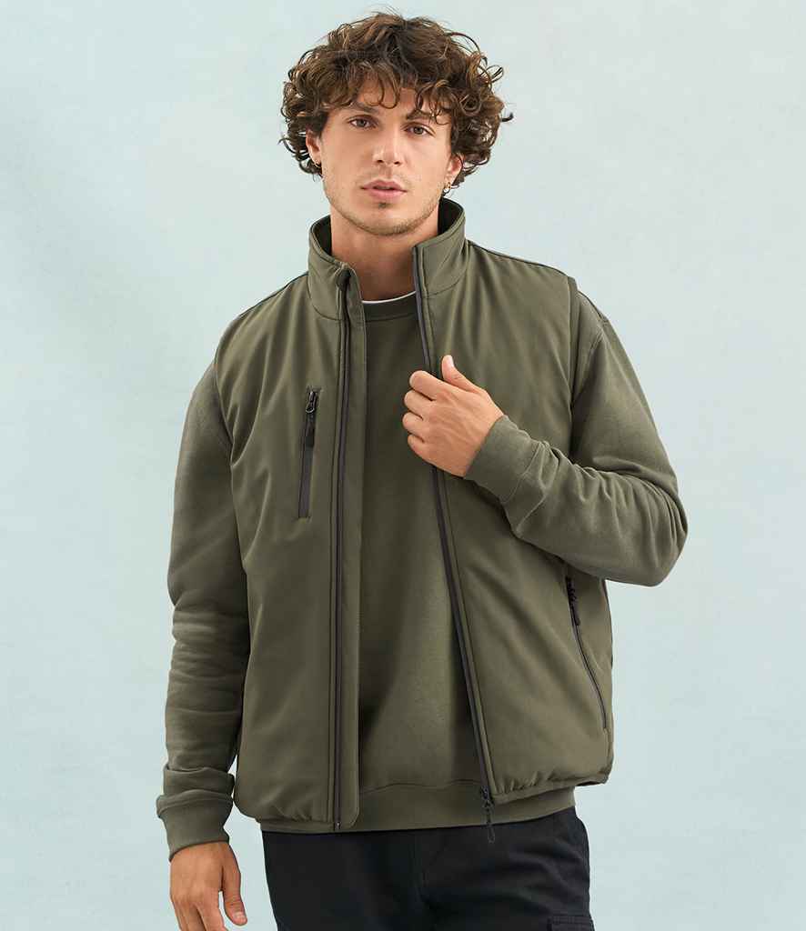 SOL'S Unisex Falcon Padded Bodywarmer in Army