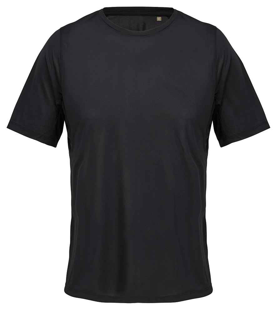 SOL'S Unisex Storm Performance T-Shirt in Black, front view