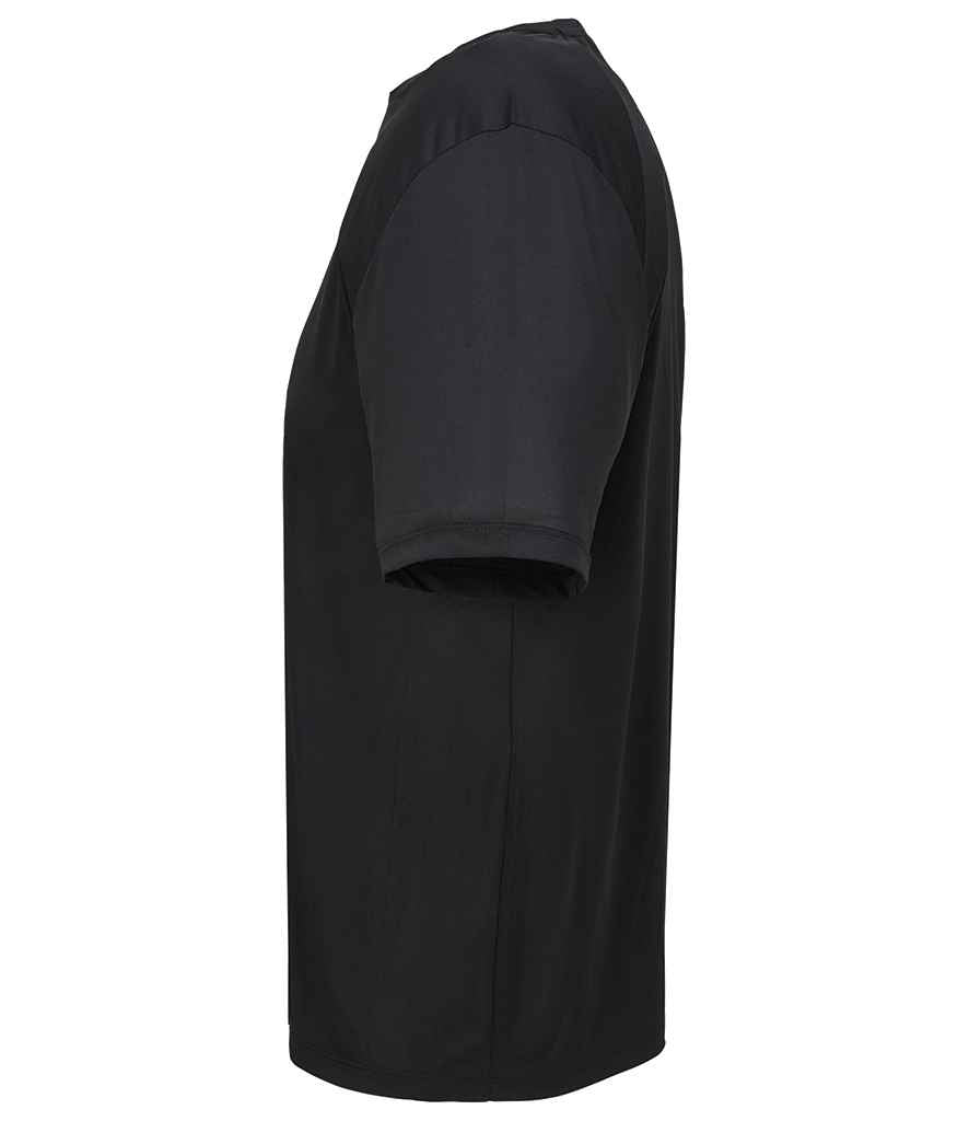 SOL'S Unisex Storm Performance T-Shirt in Black, side view