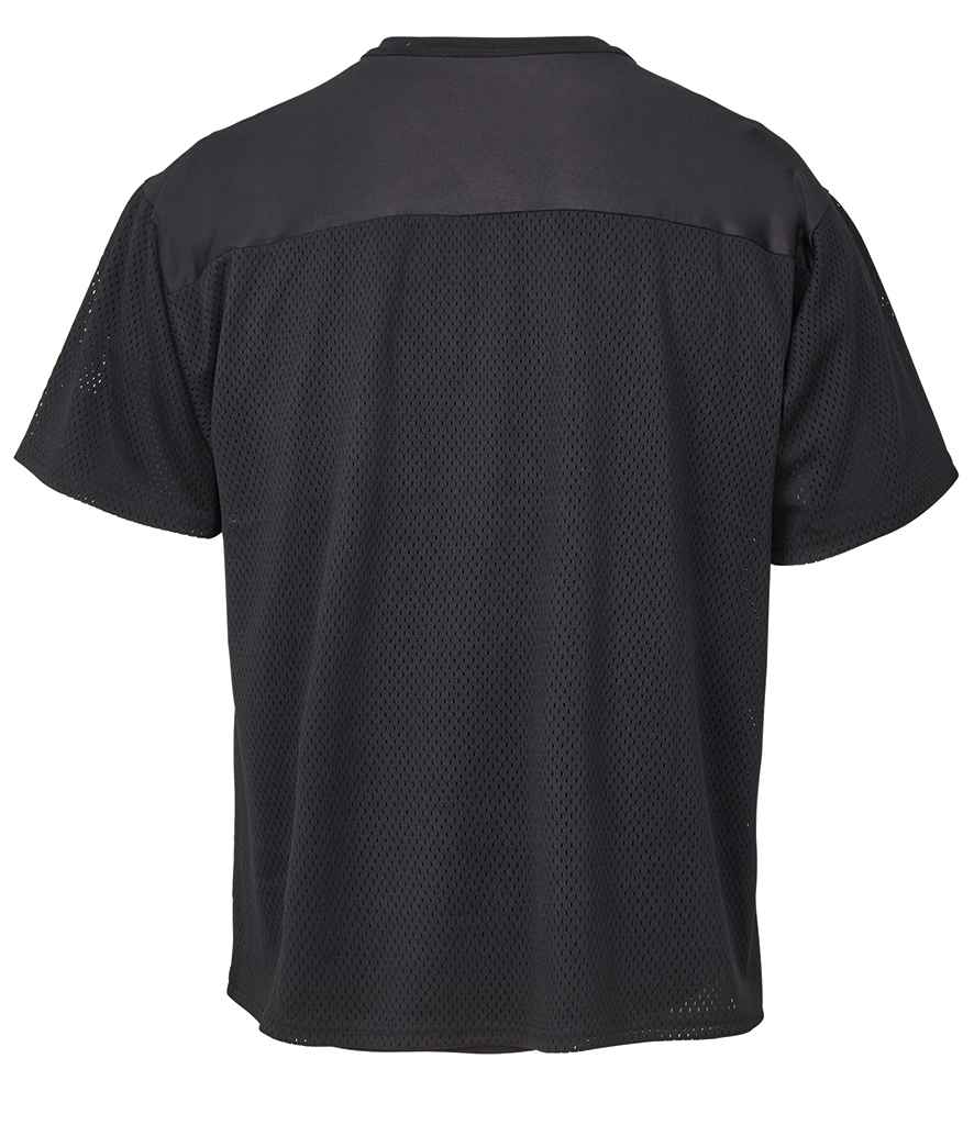 SOL'S Unisex Nino V Neck T-Shirt in Black, back view