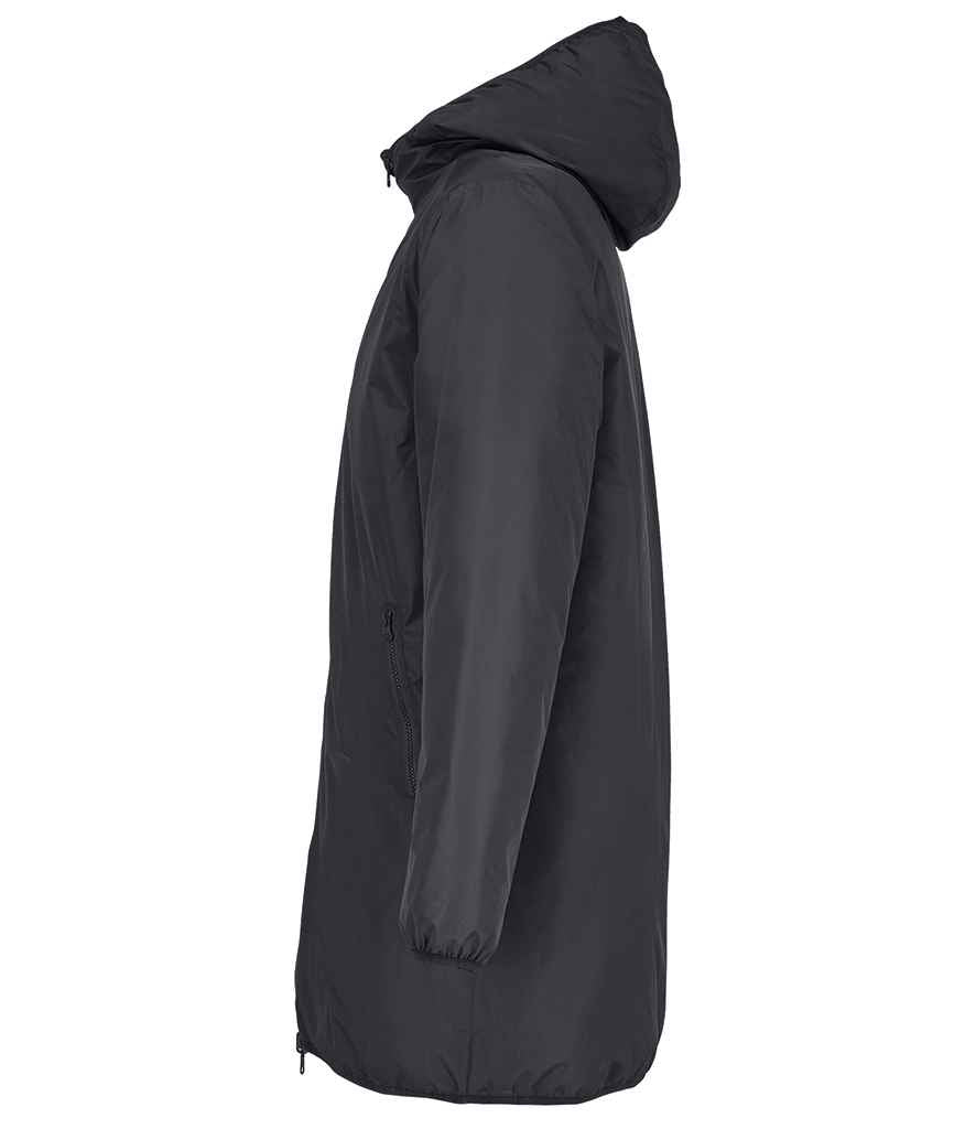 SOL'S Unisex Reverse Parka Jacket in Black, side view