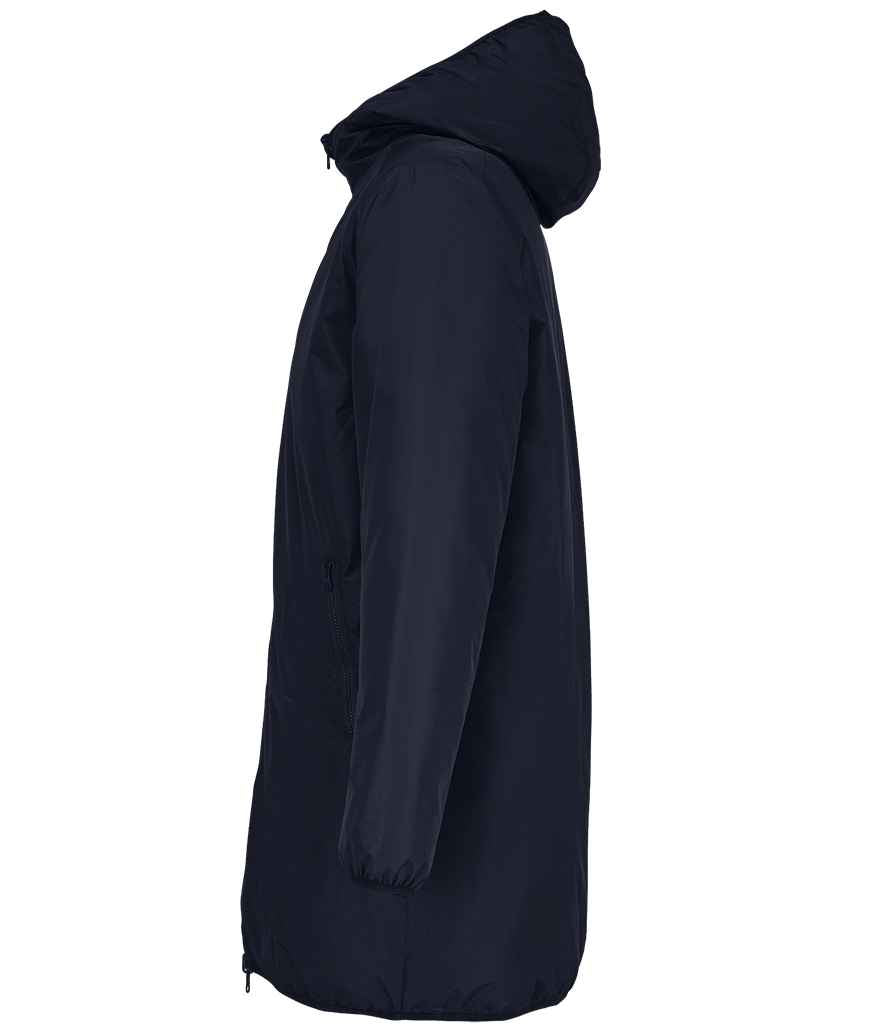SOL'S Unisex Reverse Parka Jacket in French Navy, side view