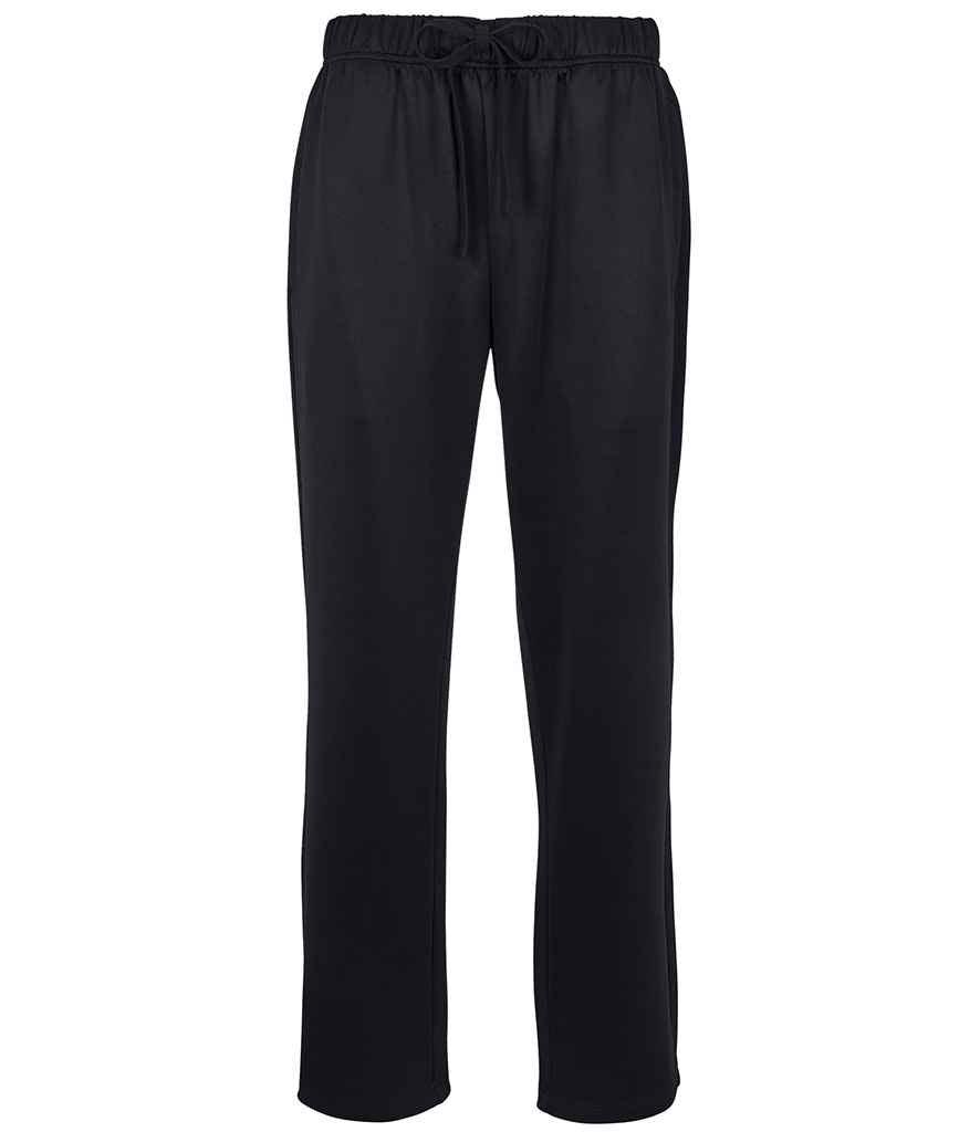 SOL'S Unisex Arto Trousers in Black, front view