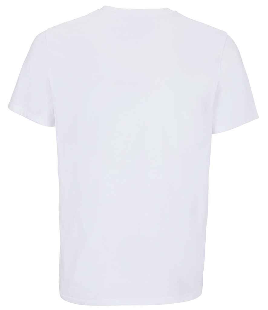 SOL'S Unisex Lyam Premium T-Shirt in Absolute White, back view