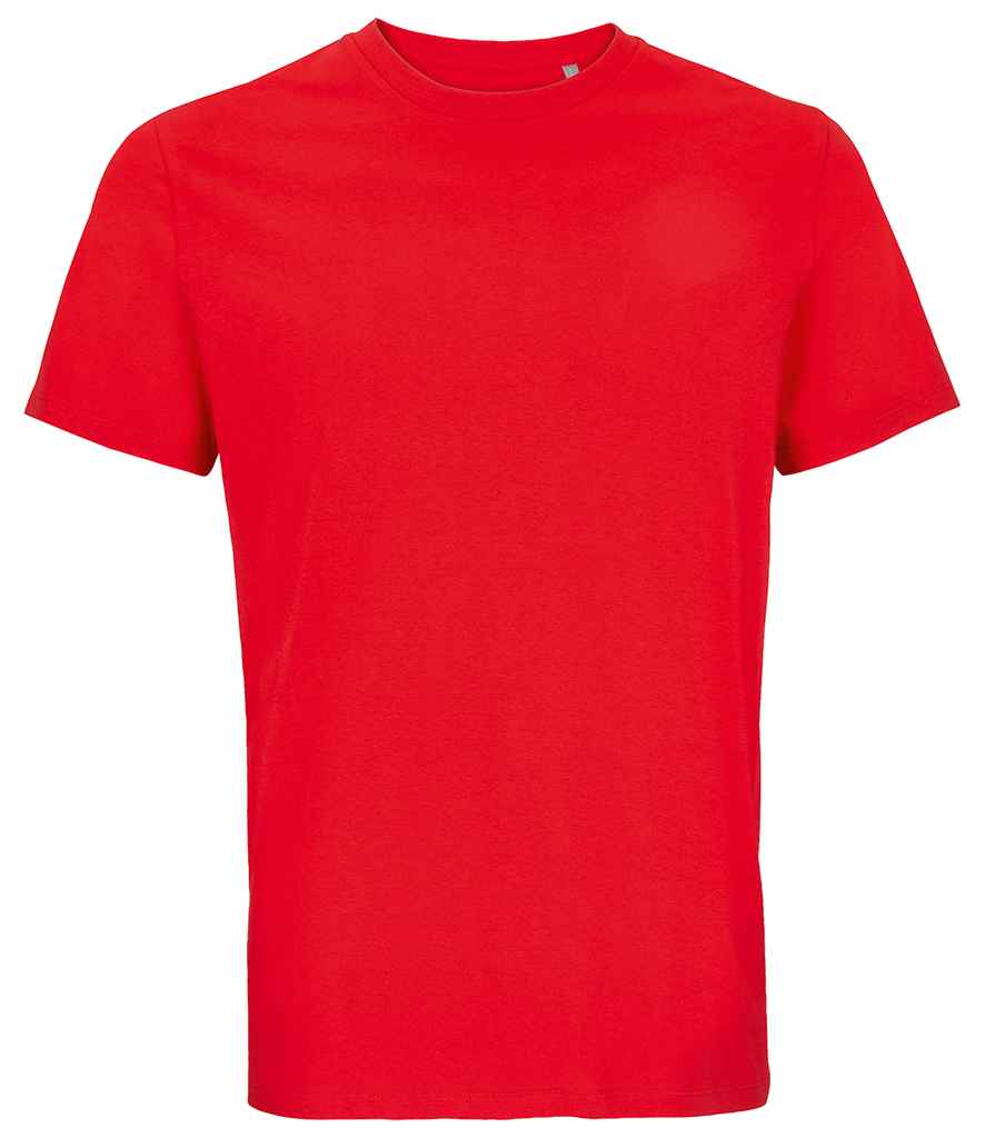 SOL'S Unisex Lyam Premium T-Shirt in Bright Red, front view