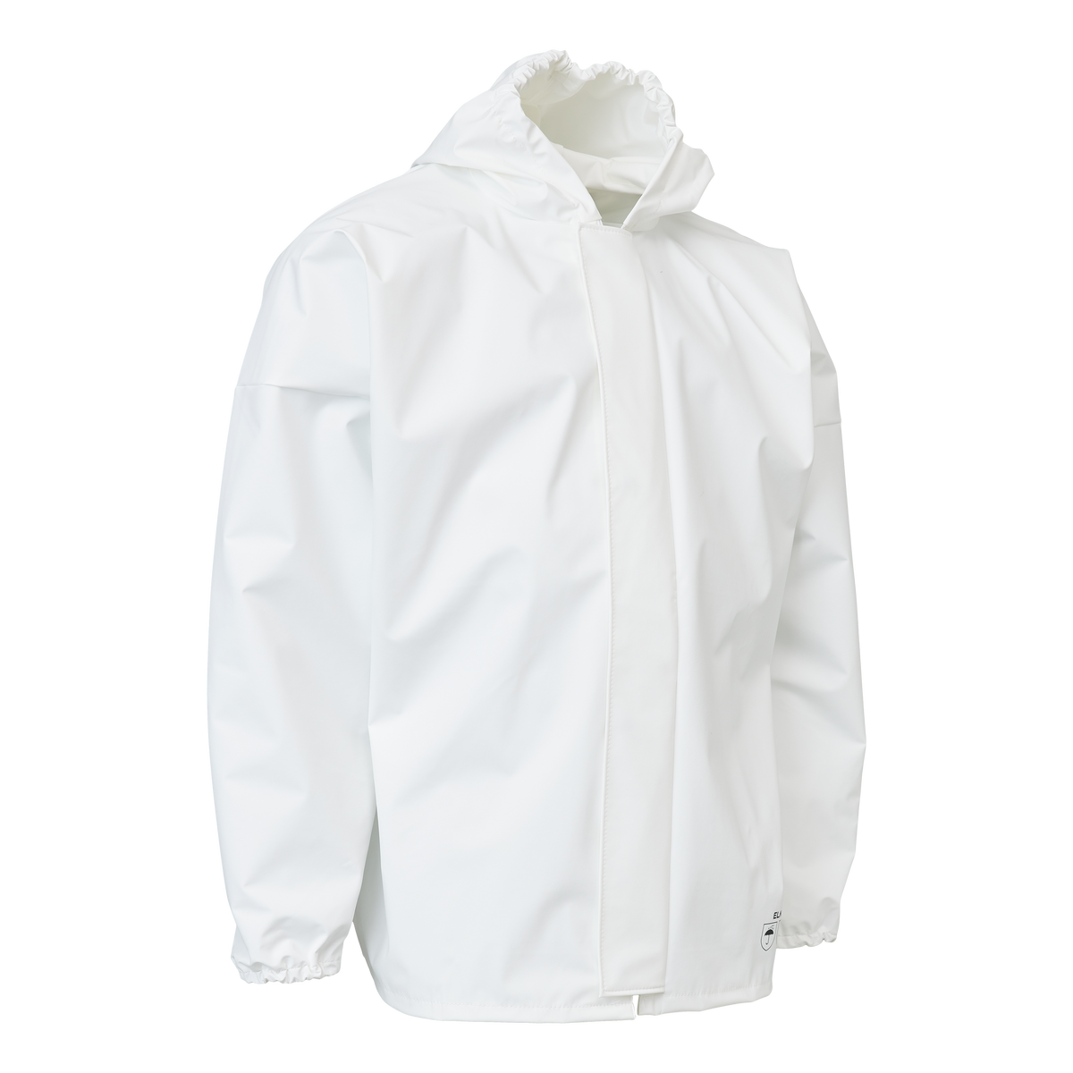 ELKA Rainwear ELKA PRO Jacket in White, front view