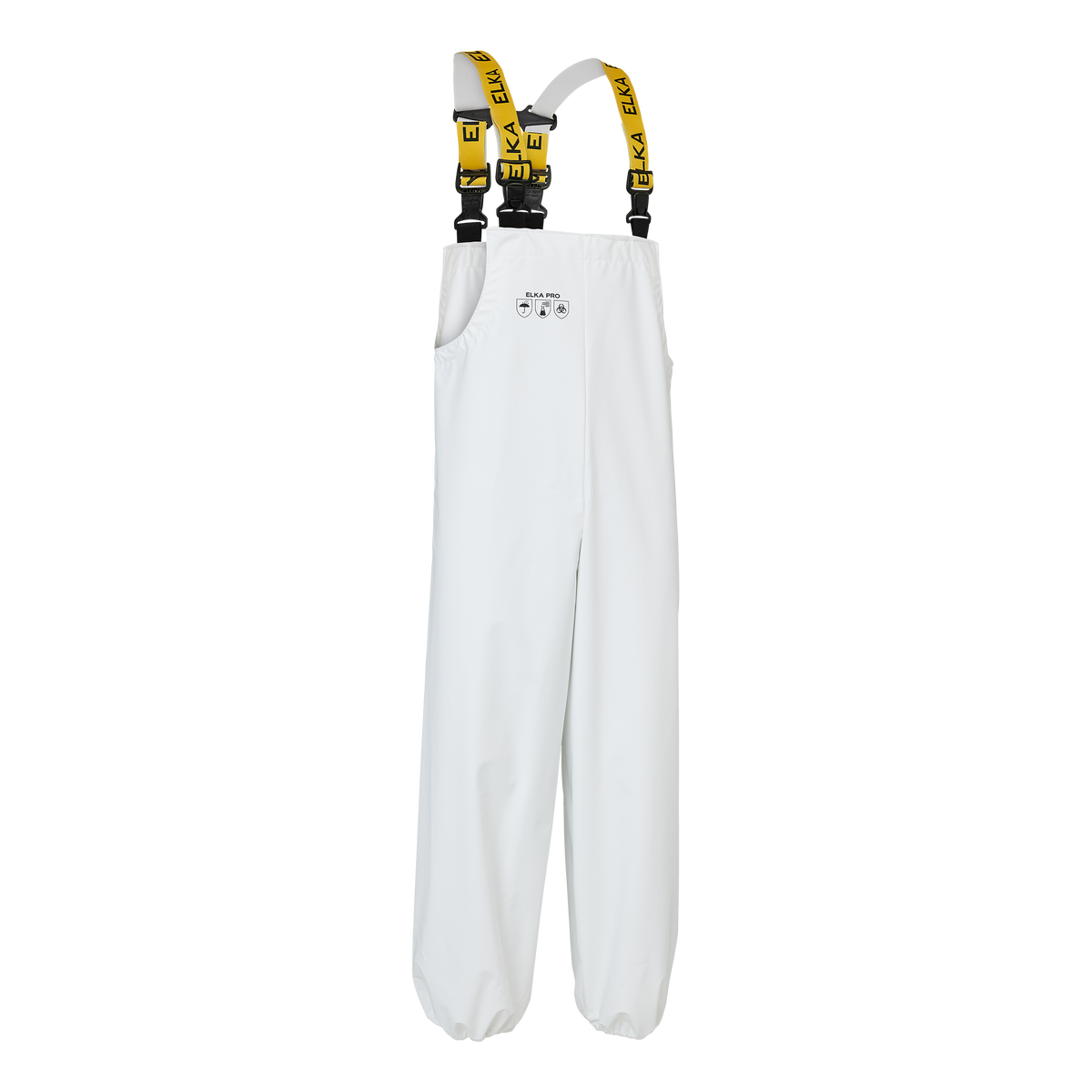 ELKA Rainwear ELKA PRO Bib & Brace in White