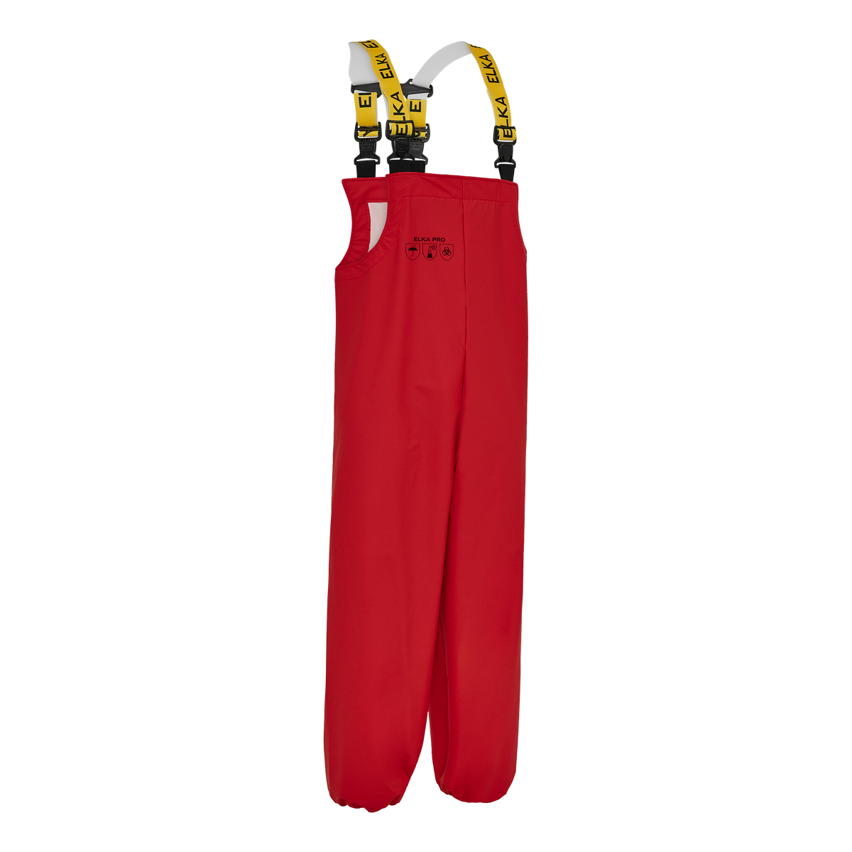 ELKA Rainwear ELKA PRO Bib & Brace in Red
