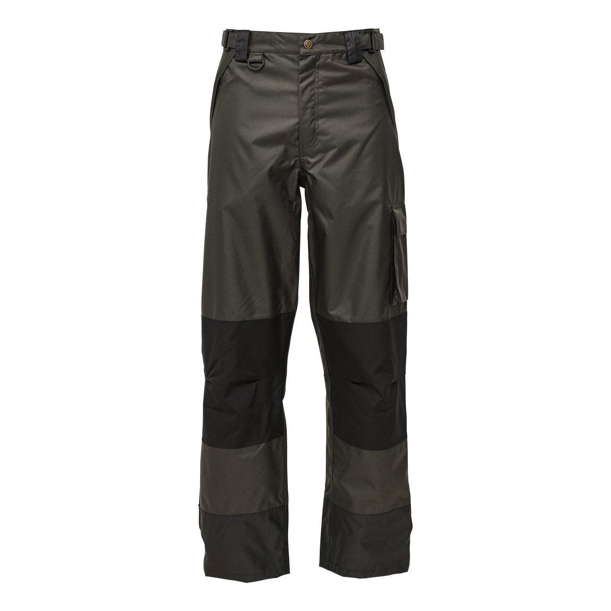 ELKA Rainwear Working Xtreme Oxford Trousers in Grey/Black