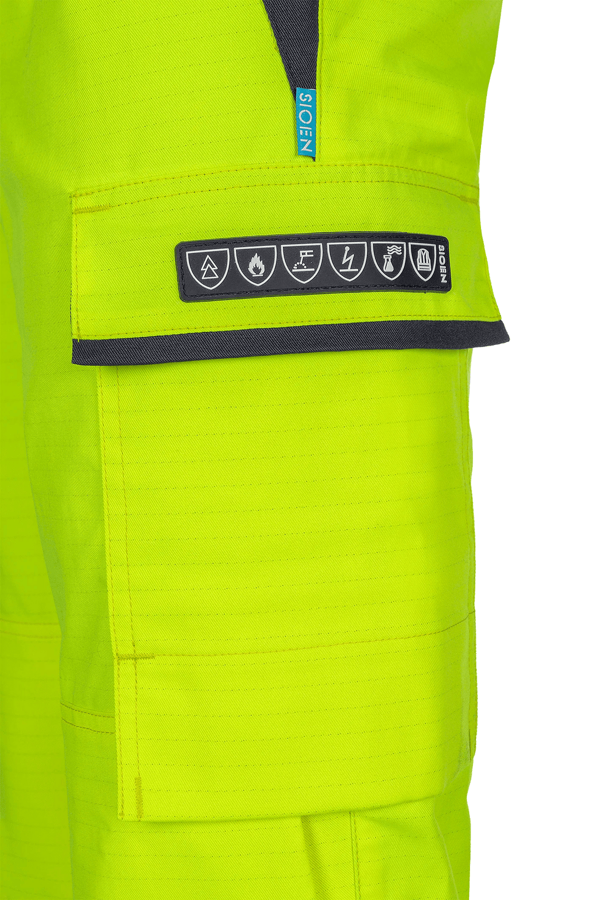 Sioen PRO Rondane in High-vis yellow/Navy blue