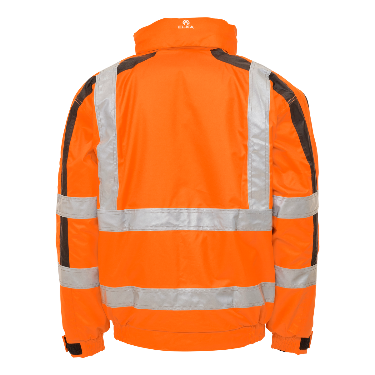 ELKA Rainwear Visible Xtreme 2-In-1 winter bomberjacket in Fl. Orange/Black