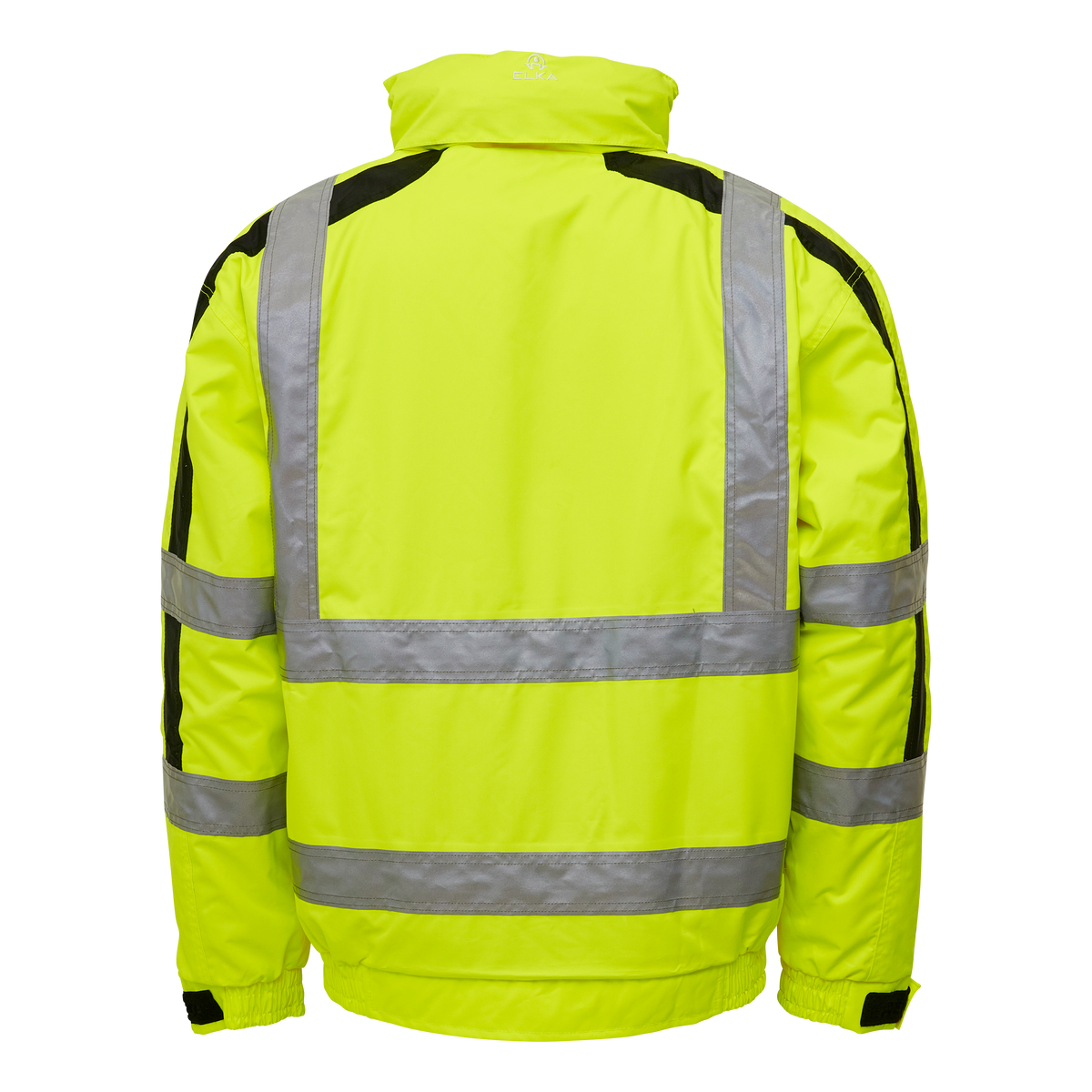 ELKA Rainwear Visible Xtreme 2-In-1 winter bomberjacket in Fl. Yellow/Black