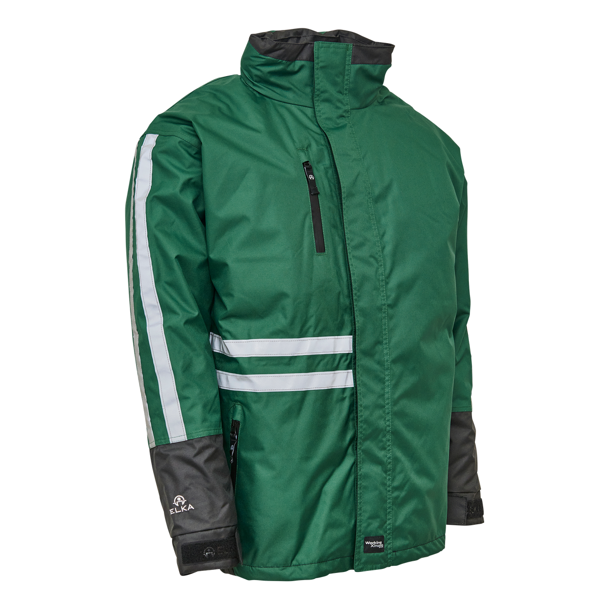 ELKA Rainwear Working Xtreme 2-In-1 Jacket in Green/Black