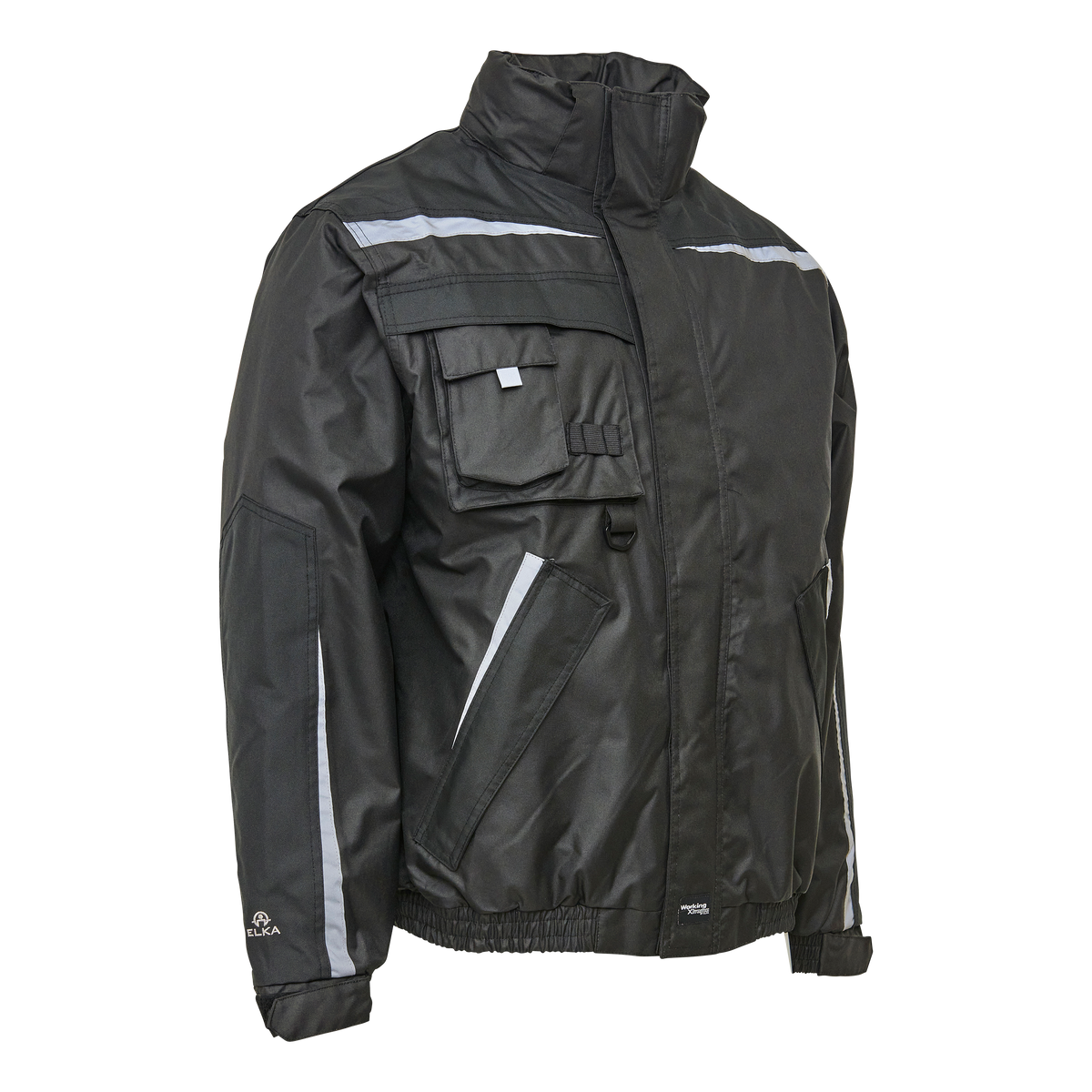 ELKA Rainwear Working Xtreme 2-In-1 Bomber Jacket in Black