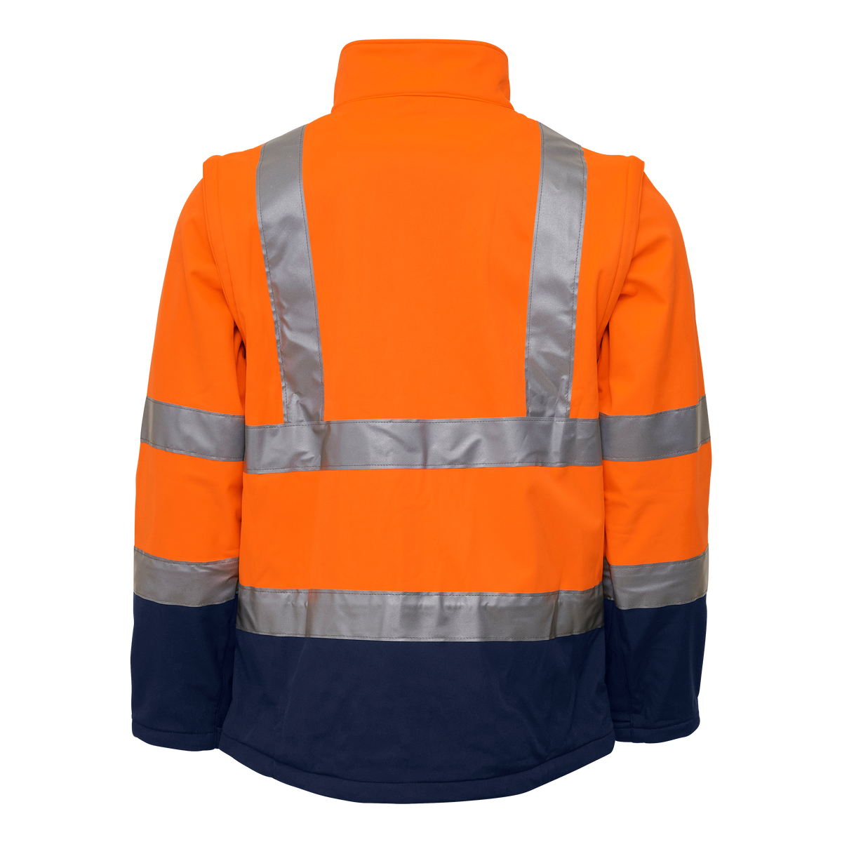 ELKA Rainwear Visible Xtreme Softshell jacket in Fl. Orange/Navy