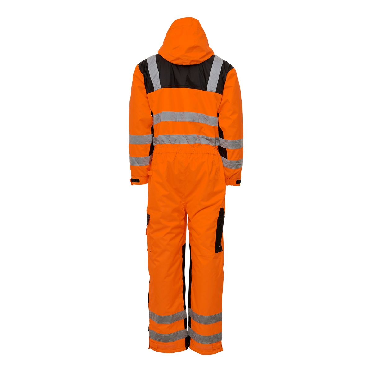 ELKA Rainwear Visible Xtreme Winter Thermal Coverall in Fl. Orange/Black