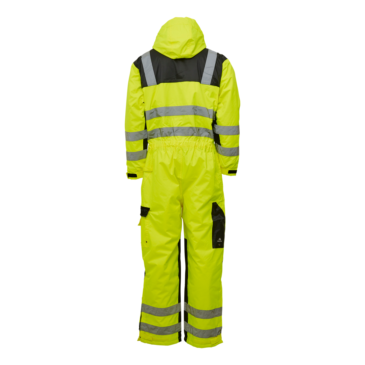 ELKA Rainwear Visible Xtreme Winter Thermal Coverall in Fl. Yellow/Black