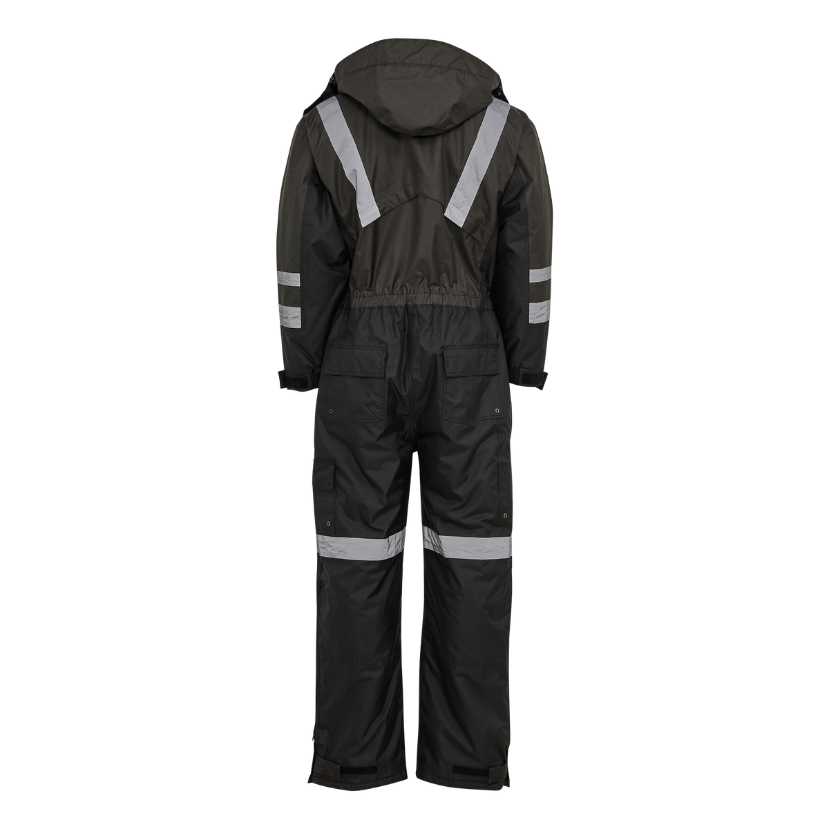 ELKA Rainwear Working Xtreme Winter Thermal Coverall in Grey/Black