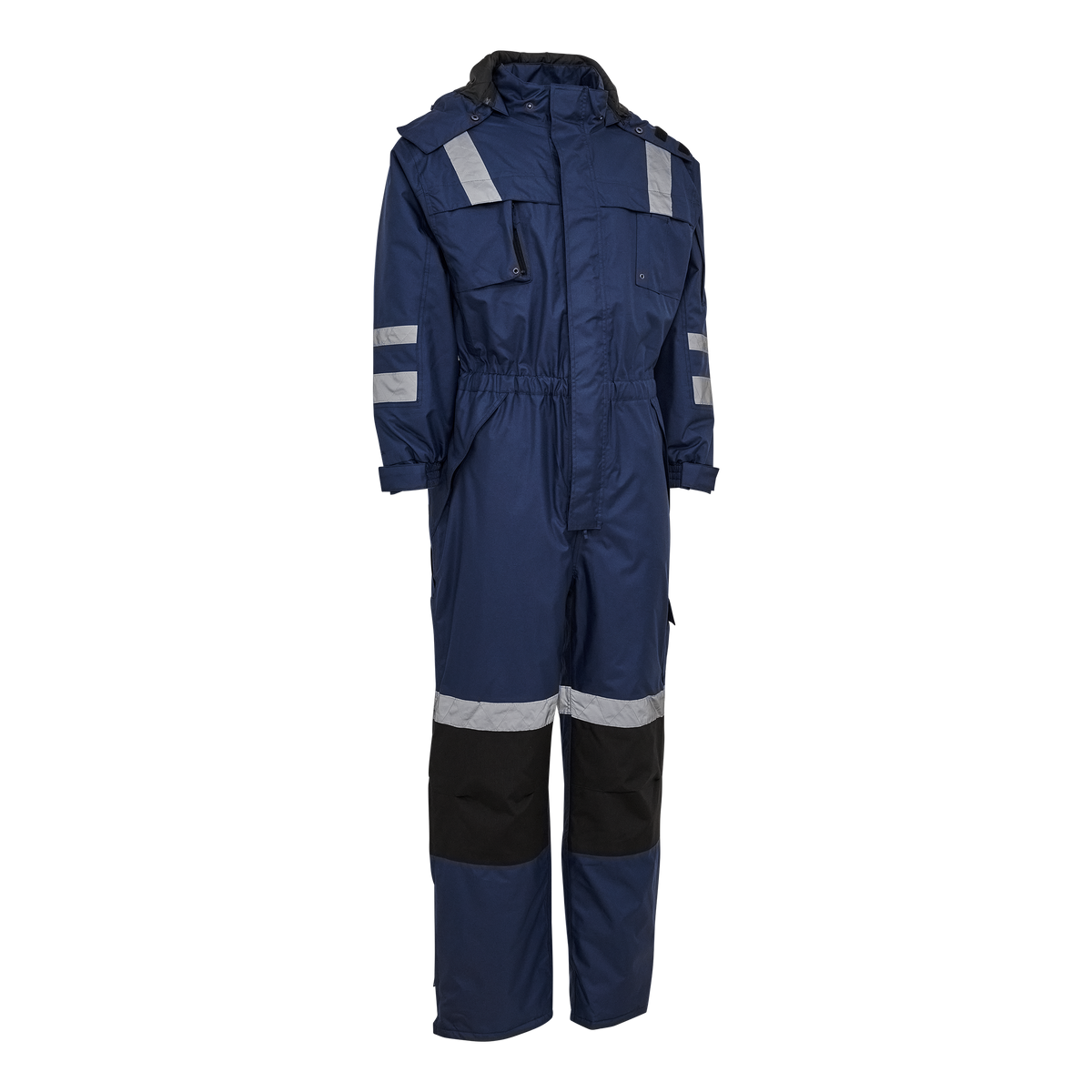 ELKA Rainwear Working Xtreme Winter Thermal Coverall in Blue/Black