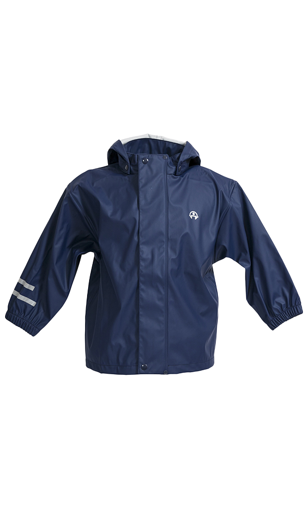 ELKA Rainwear Rain Set Kids in Navy, front view