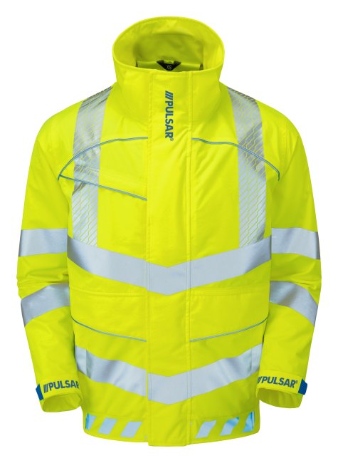 Pulsar 3-Layer Bomber Jacket Yellow - Recycled Content, main product image