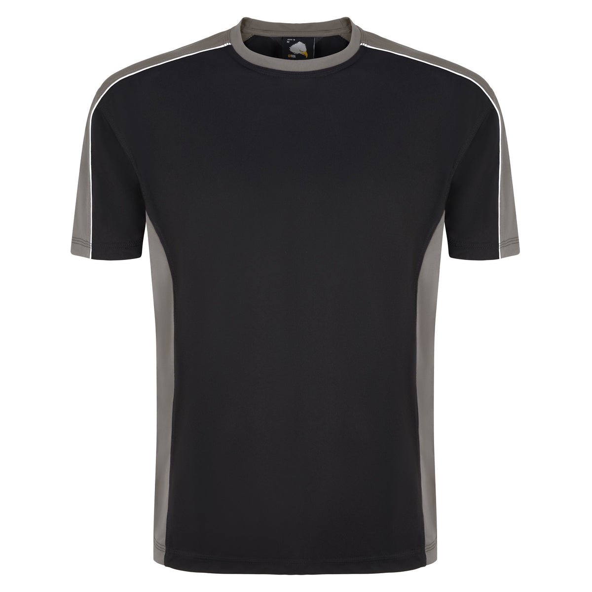 ØRN Avocet Wicking T-Shirt – Black - Graphite – front