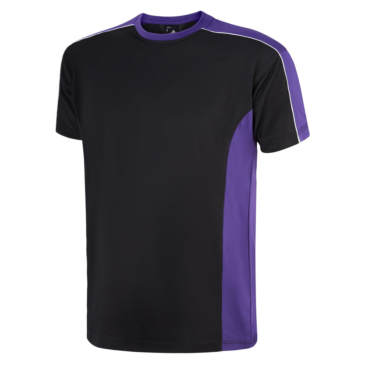ØRN Avocet Wicking T-Shirt – Black - Purple – side