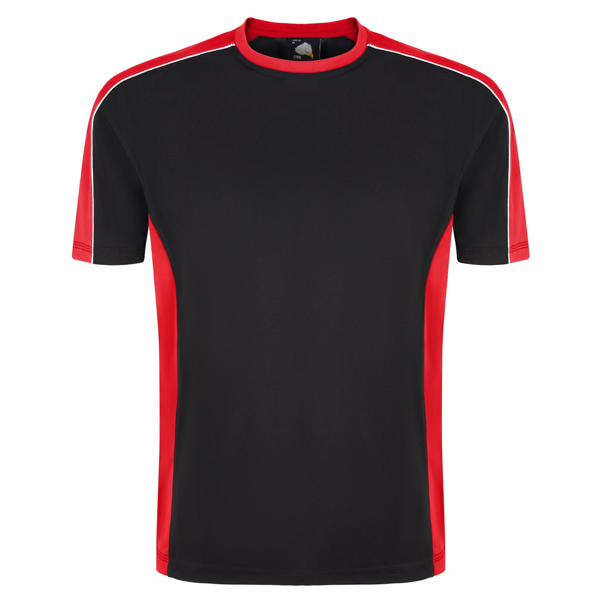 ØRN Avocet Wicking T-Shirt – Black - Red – front