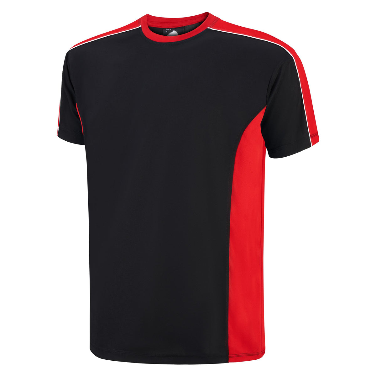 ØRN Avocet Wicking T-Shirt – Black - Red – side
