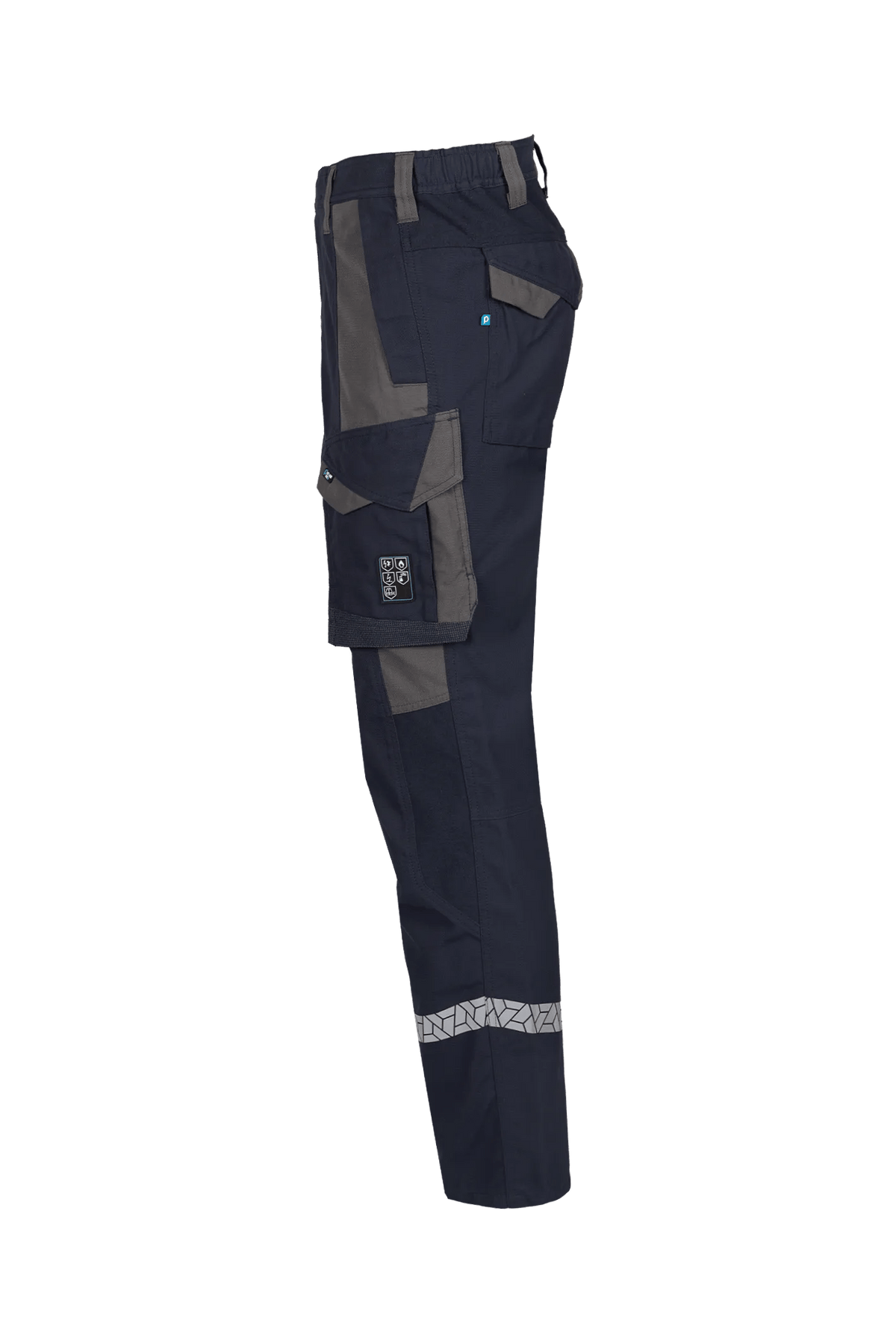 Sioen PRO Tyam in Navy blue/Anthracite grey, side view