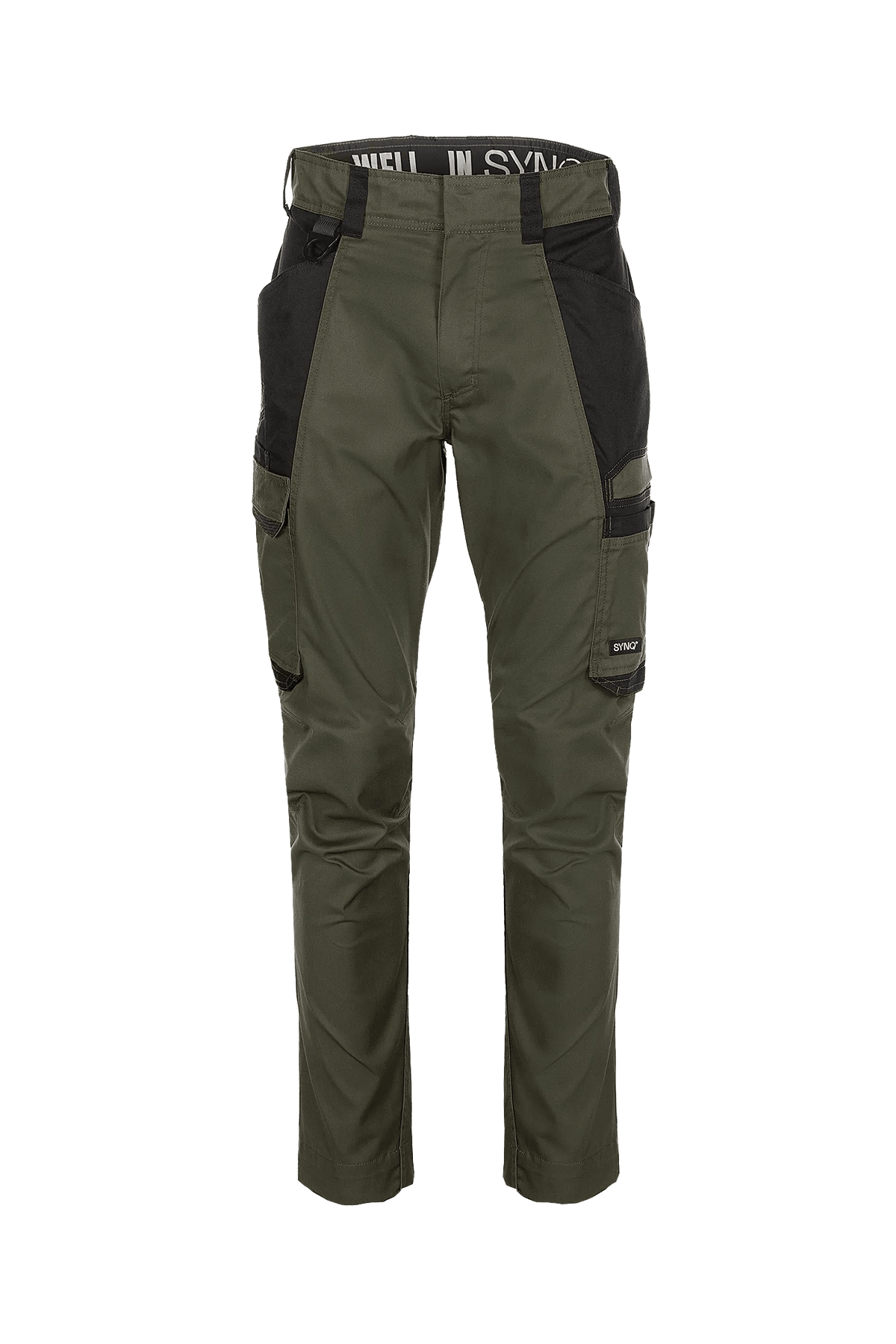 SYNQ Smasher in Khaki green/Black, front view