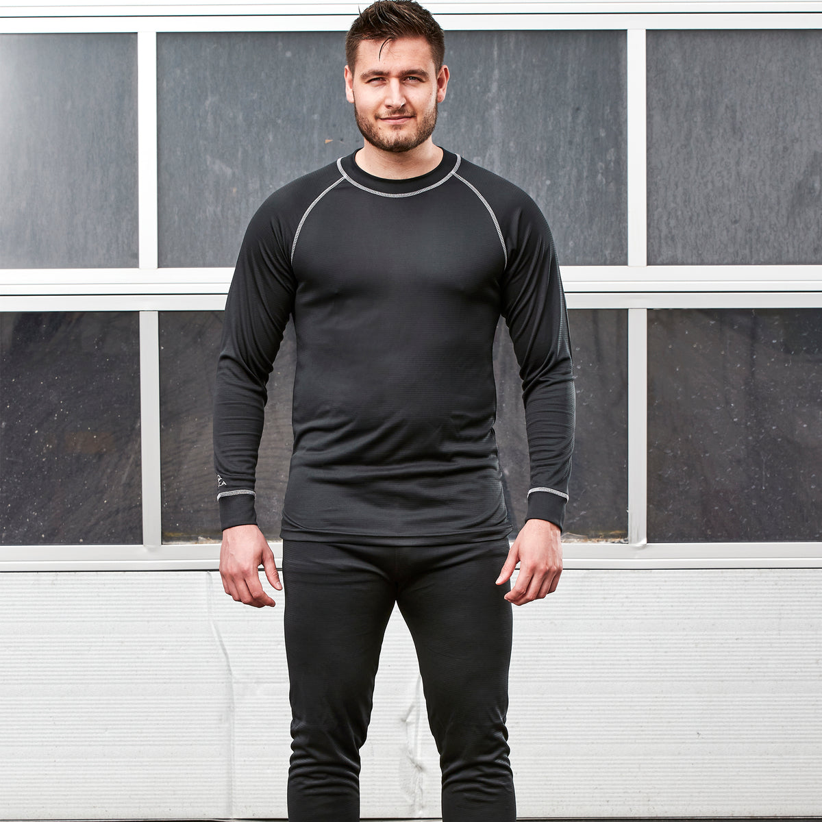 ELKA Rainwear Thermal Base Layer Under Trousers in Black