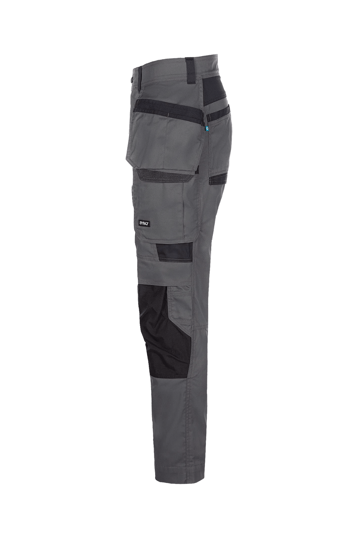 SYNQ Quarterback in Anthracite grey/Black, side view