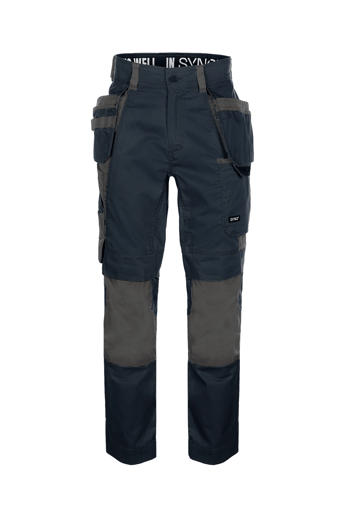 SYNQ Quarterback in Navy blue/Anthracite grey, front view