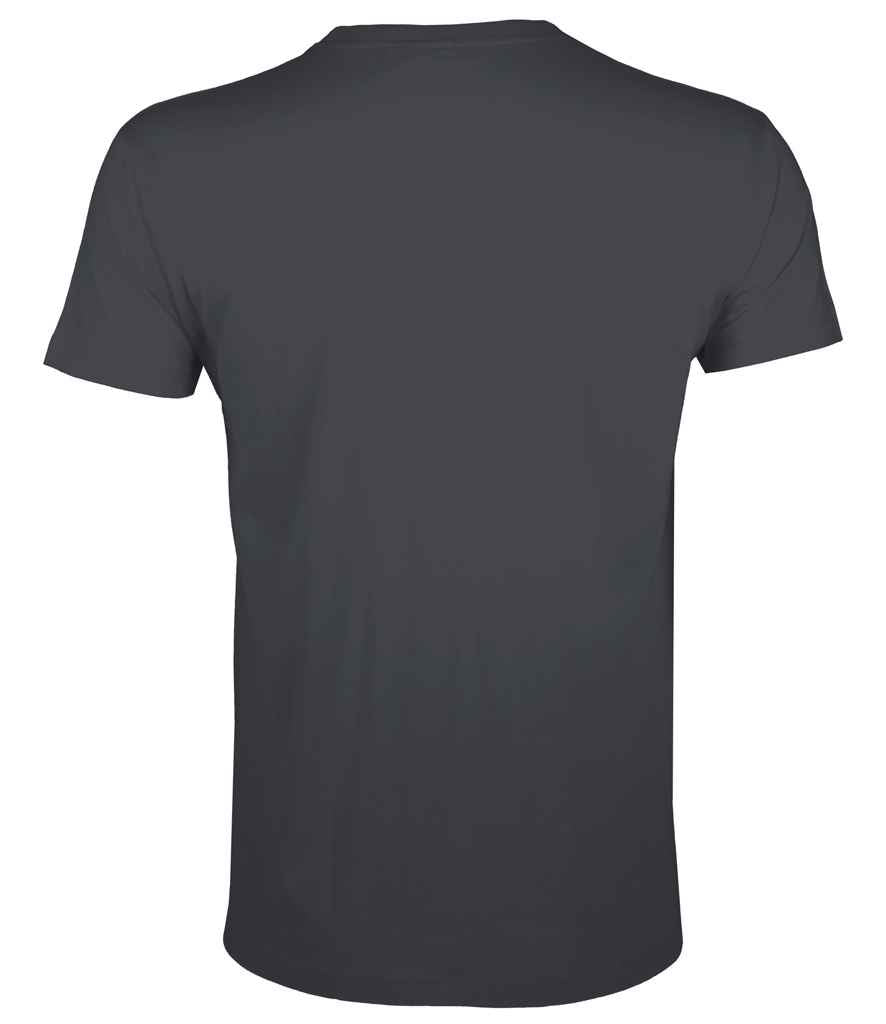SOL'S Regent Fit T-Shirt in Dark Grey, back view
