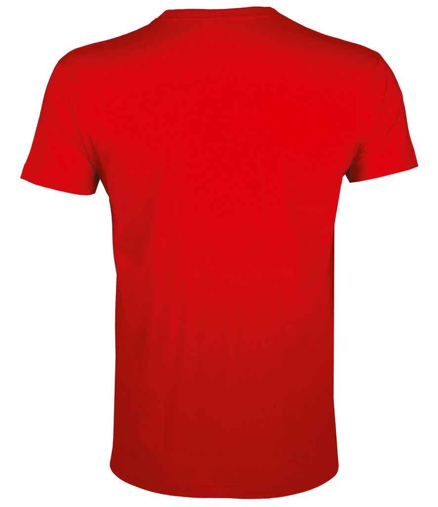 SOL'S Regent Fit T-Shirt in Red, back view