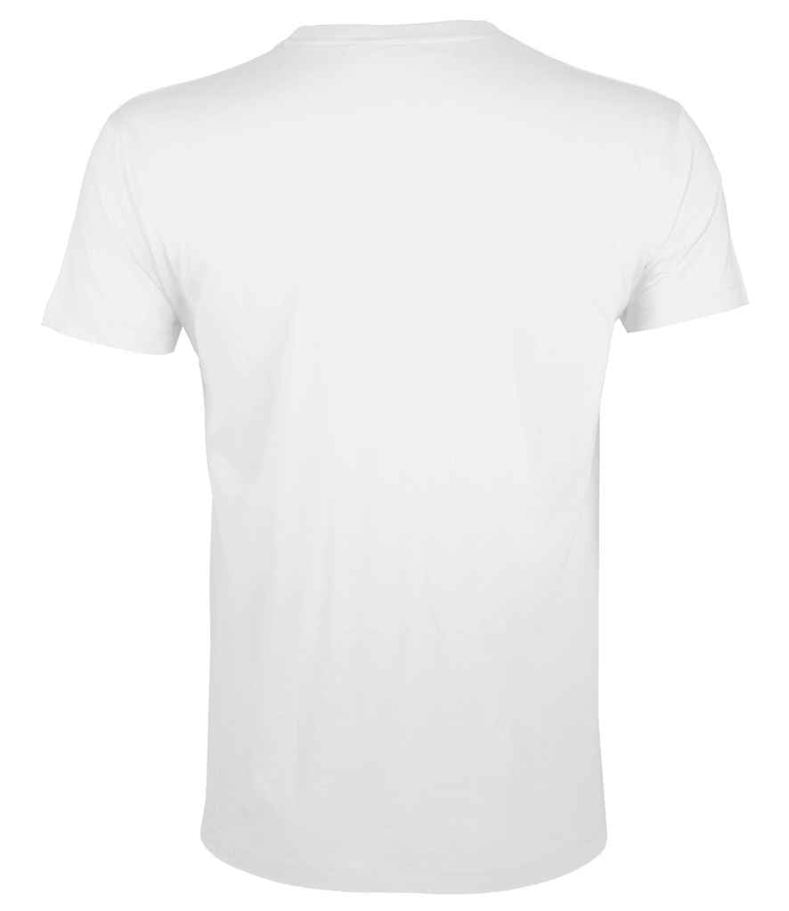 SOL'S Regent Fit T-Shirt in White, back view