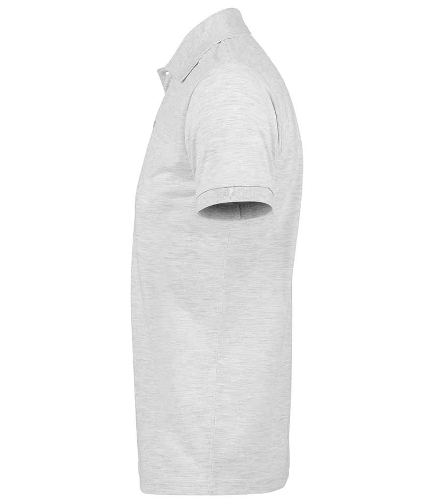 SOL'S Prime Poly/Cotton Piqué Polo Shirt in Ash, side view
