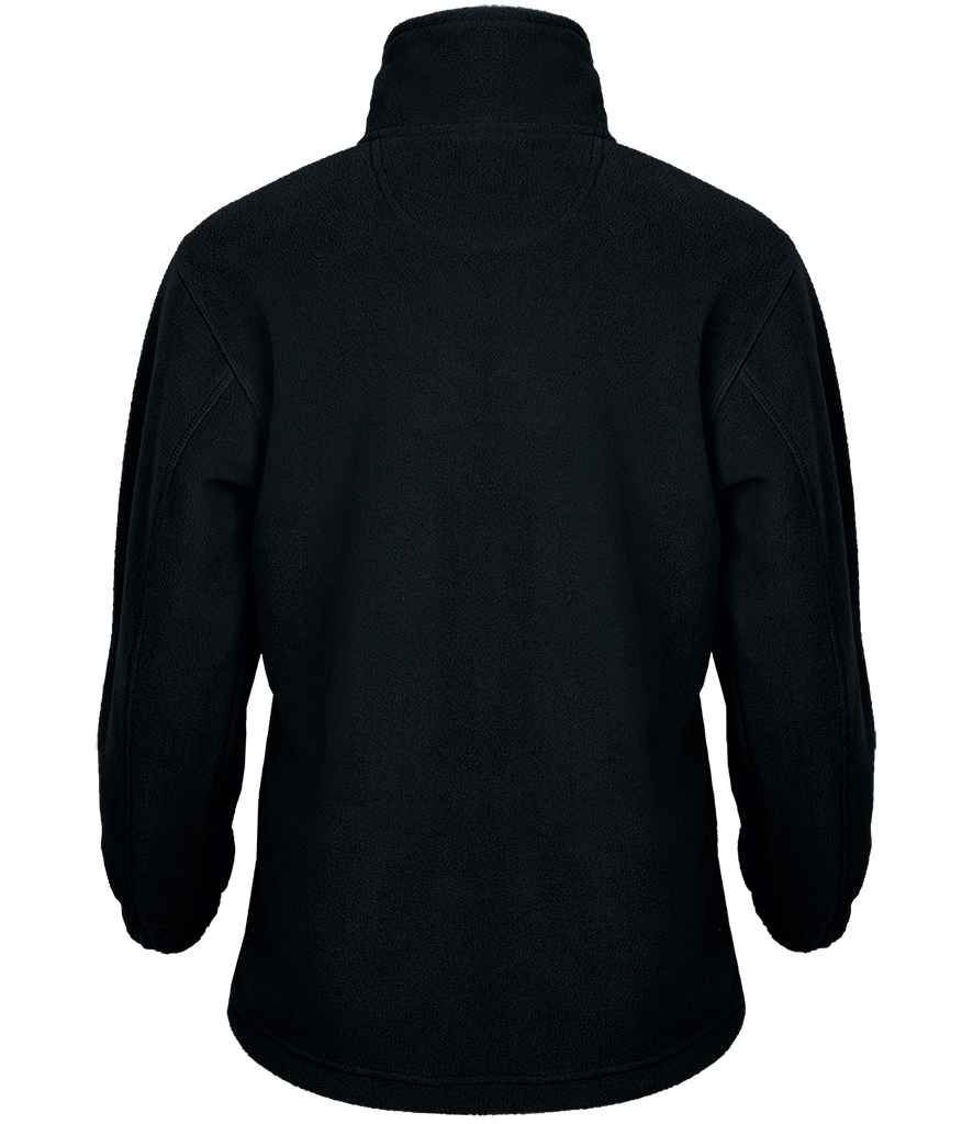 SOL'S Kids North Fleece Jacket in Black, back view
