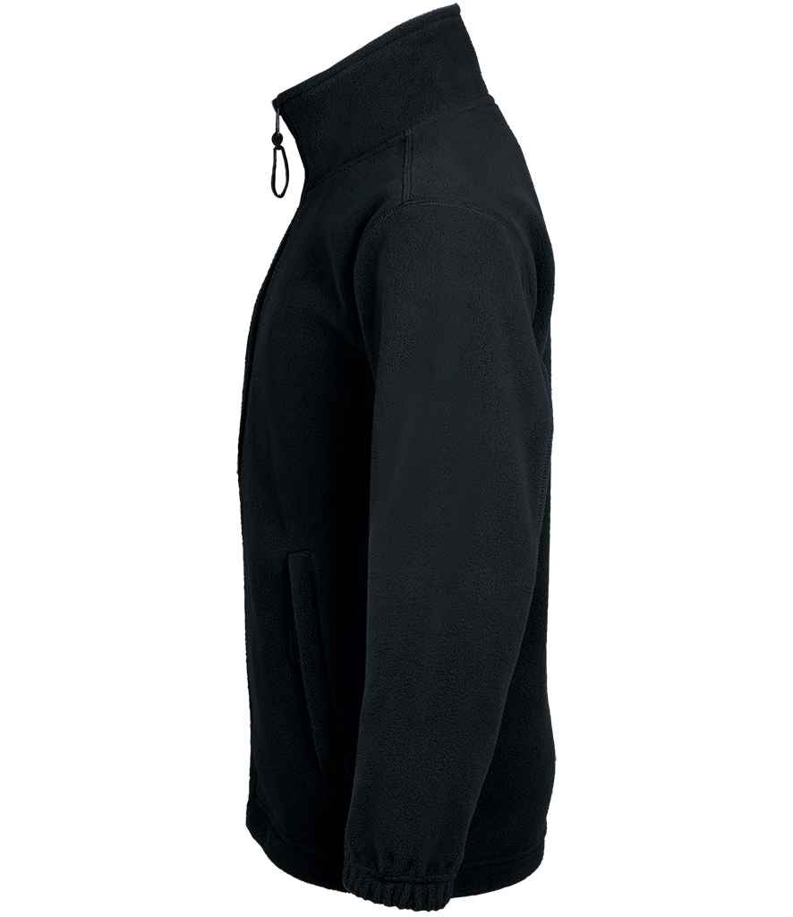 SOL'S Kids North Fleece Jacket in Black, side view