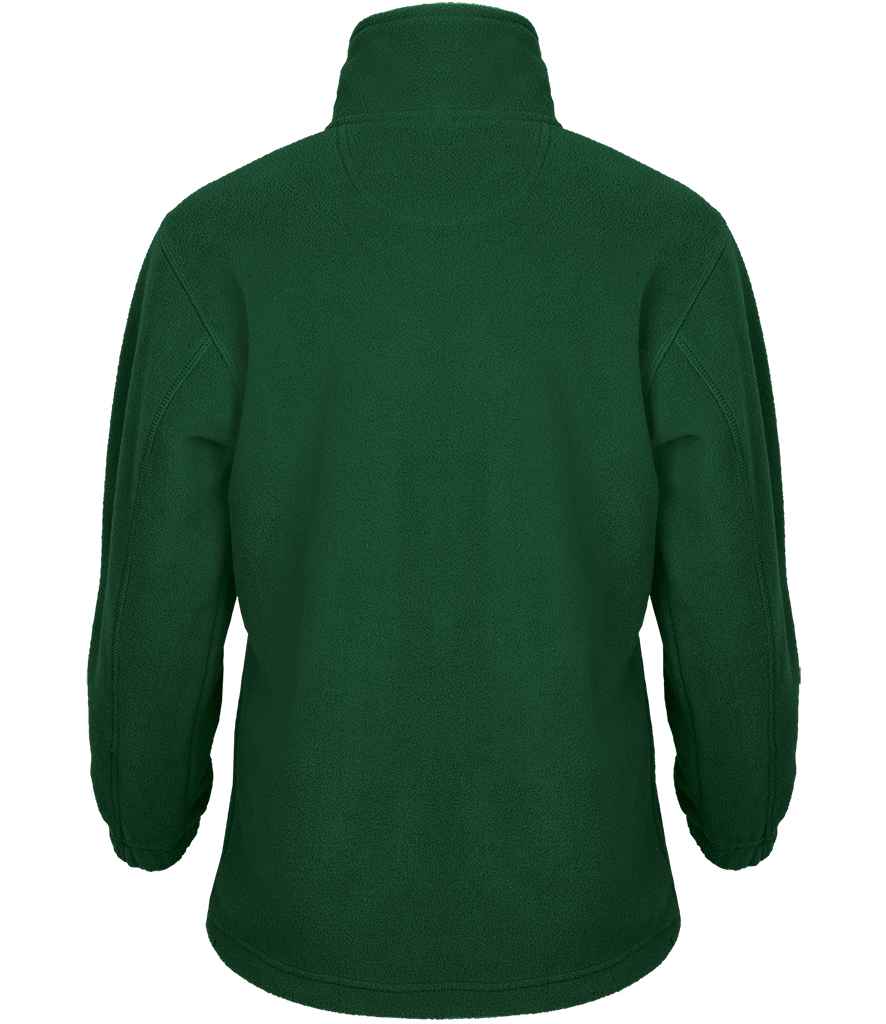 SOL'S Kids North Fleece Jacket in Green, back view