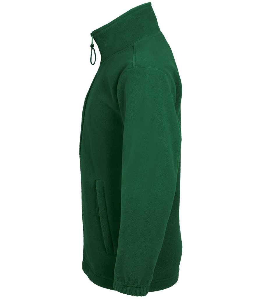 SOL'S Kids North Fleece Jacket in Green, side view
