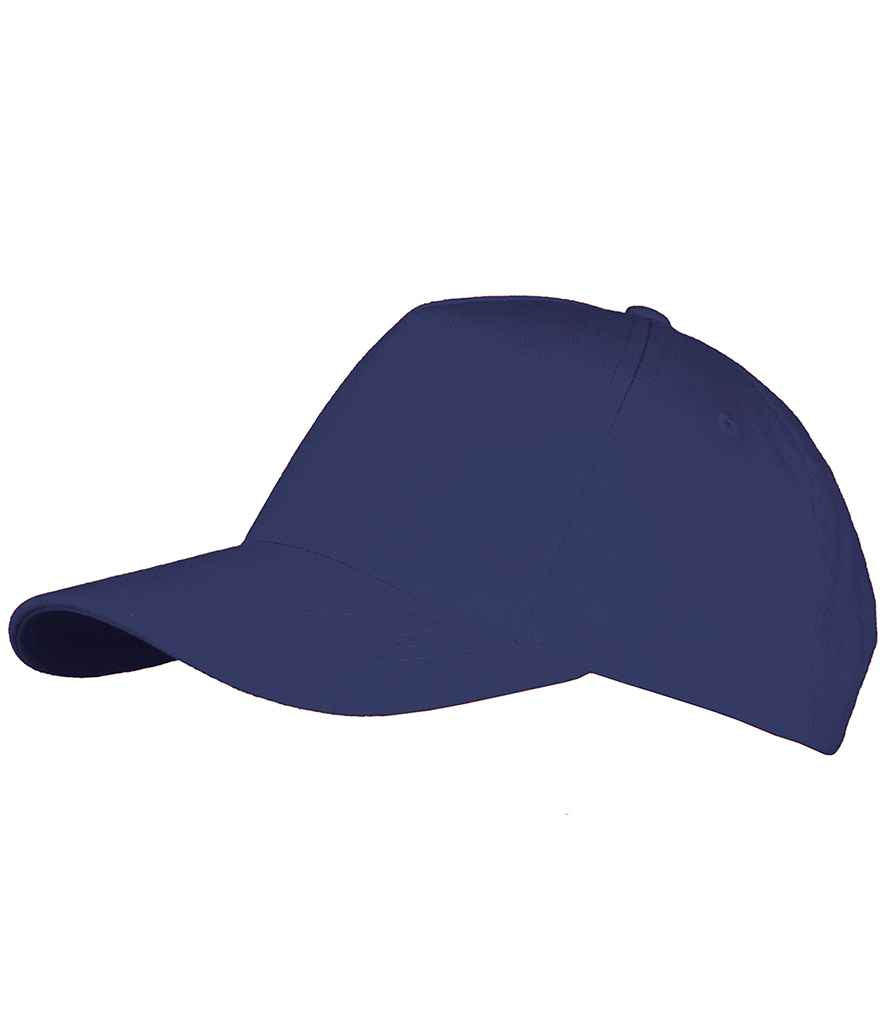 SOL'S Long Beach Cap in French Navy, front view