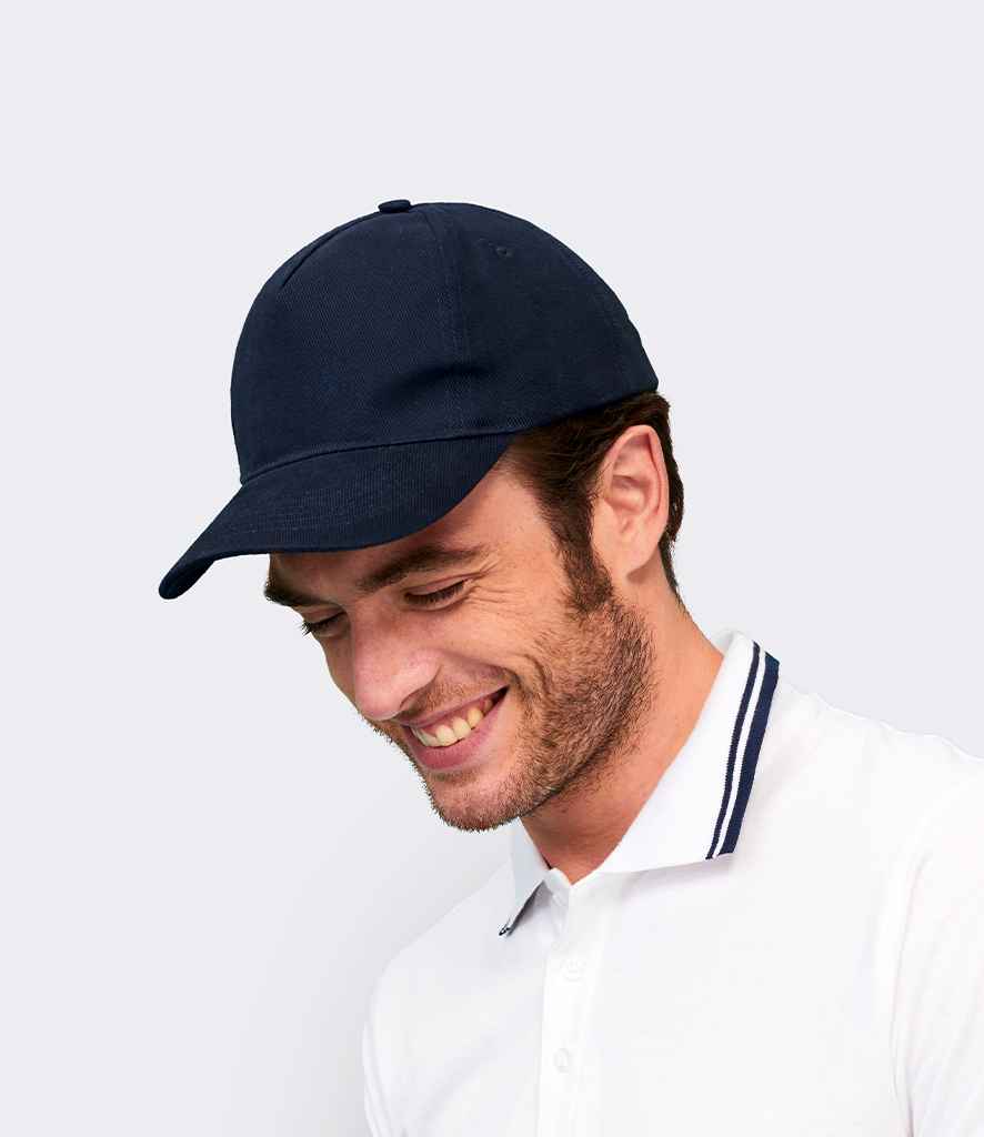 SOL'S Long Beach Cap in French Navy