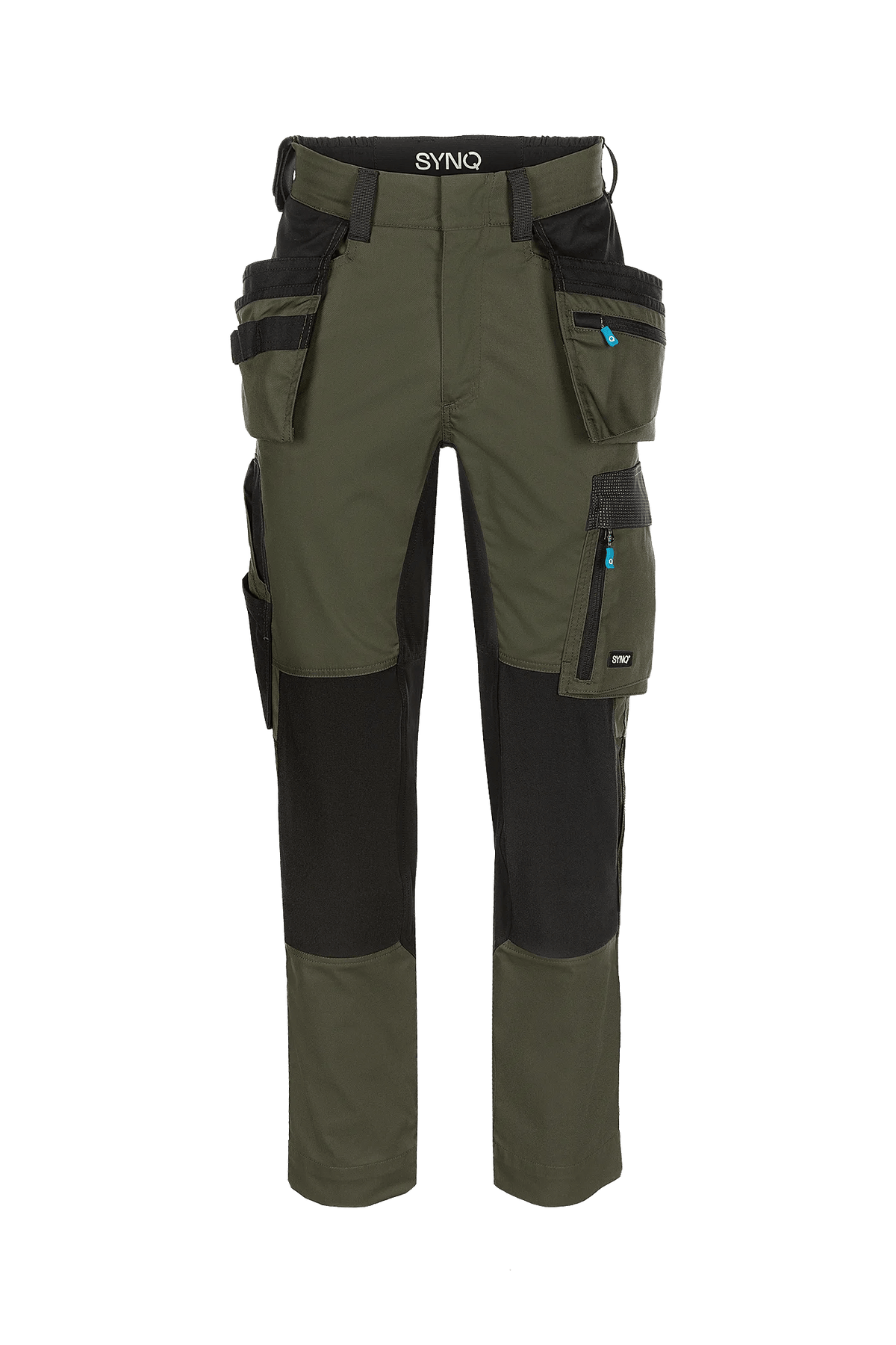 SYNQ Qrowd in Khaki green/Black, front view