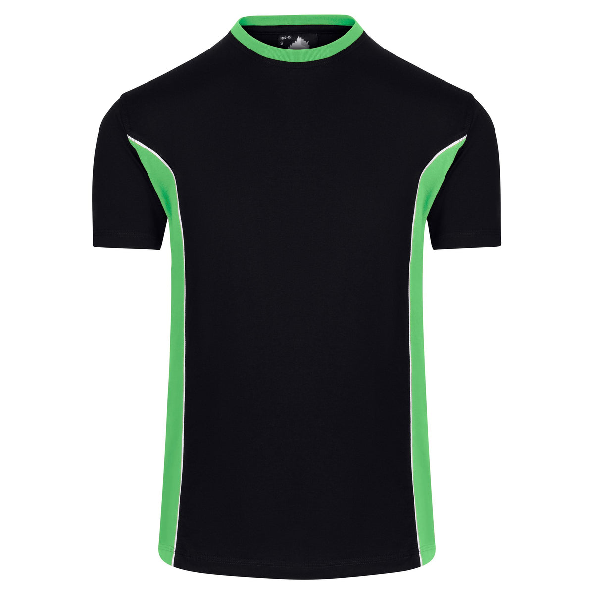 ØRN Silverswift T-Shirt – Black - Lime – front