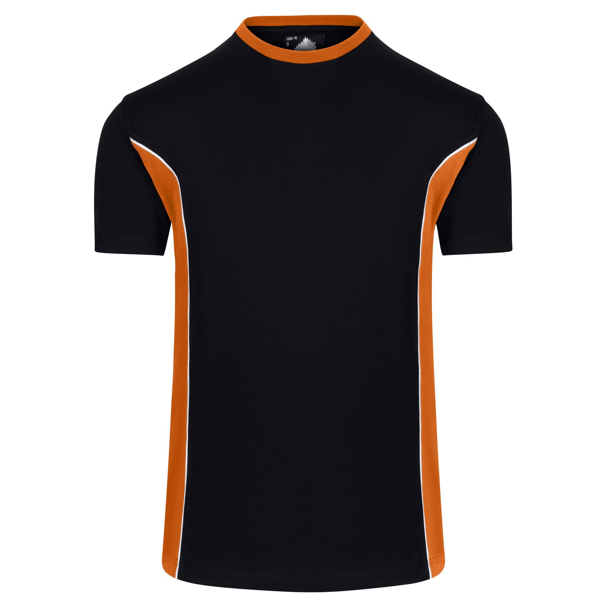 ØRN Silverswift T-Shirt – Black - Orange – front
