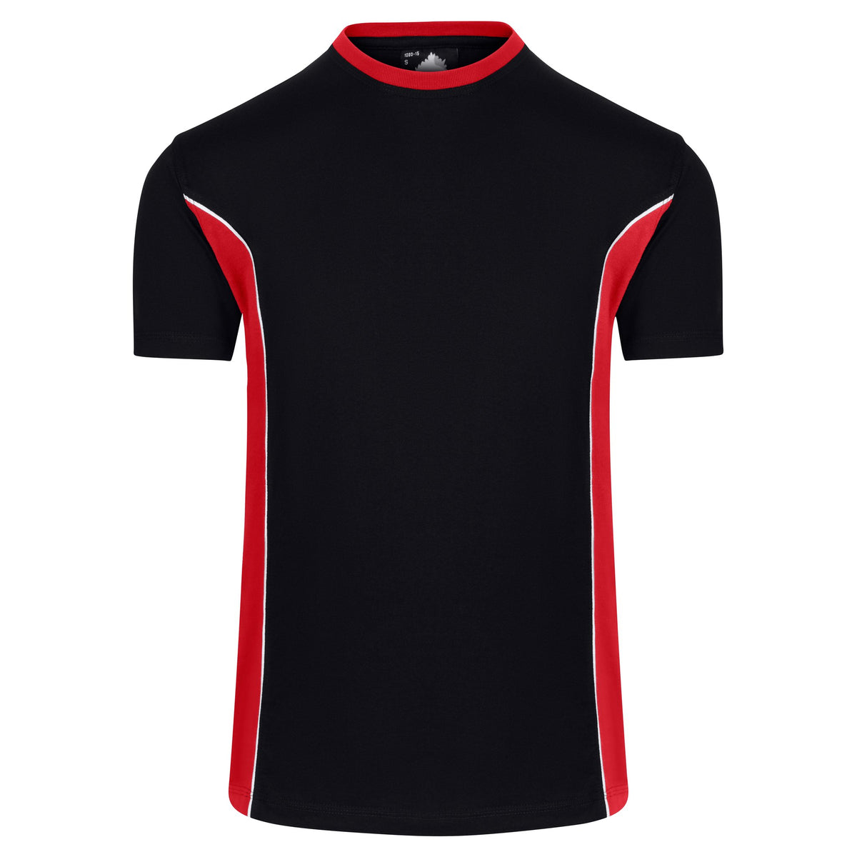 ØRN Silverswift T-Shirt – Black - Red – front