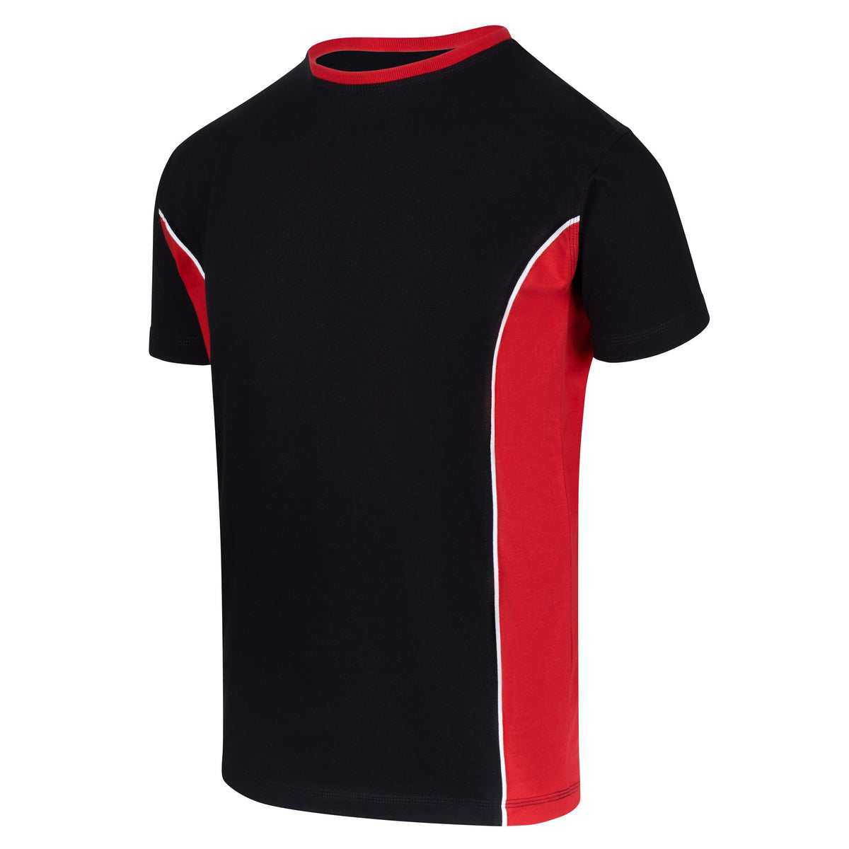 ØRN Silverswift T-Shirt – Black - Red – side